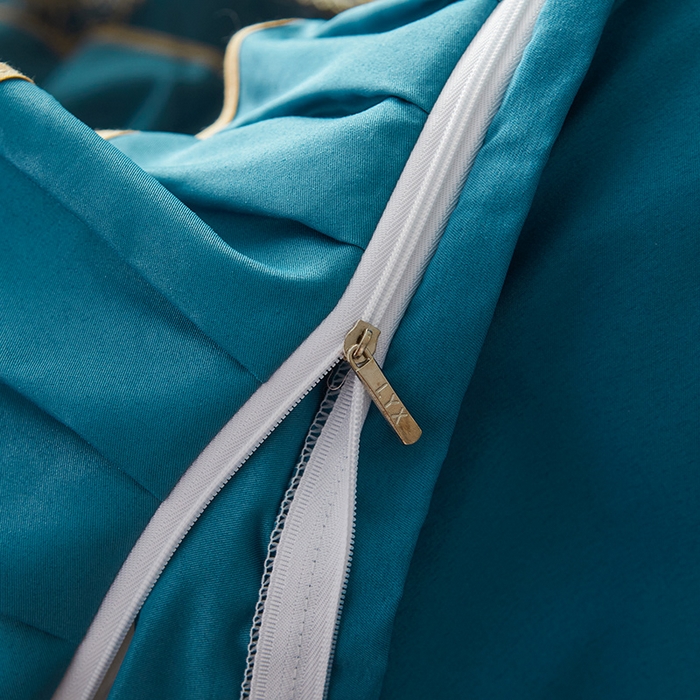 91家纺网 家纺一手货源 找家纺 罗艺轩 2024新款A类蛋白棉夹棉床裙四件套-品味人生 品味人生-宾利兰