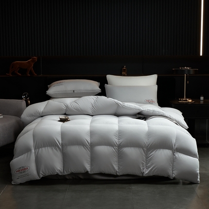 91家纺网 家纺一手货源 找家纺 （总）岚司羽 2024新款羽绒被95%优质白鹅绒冬被