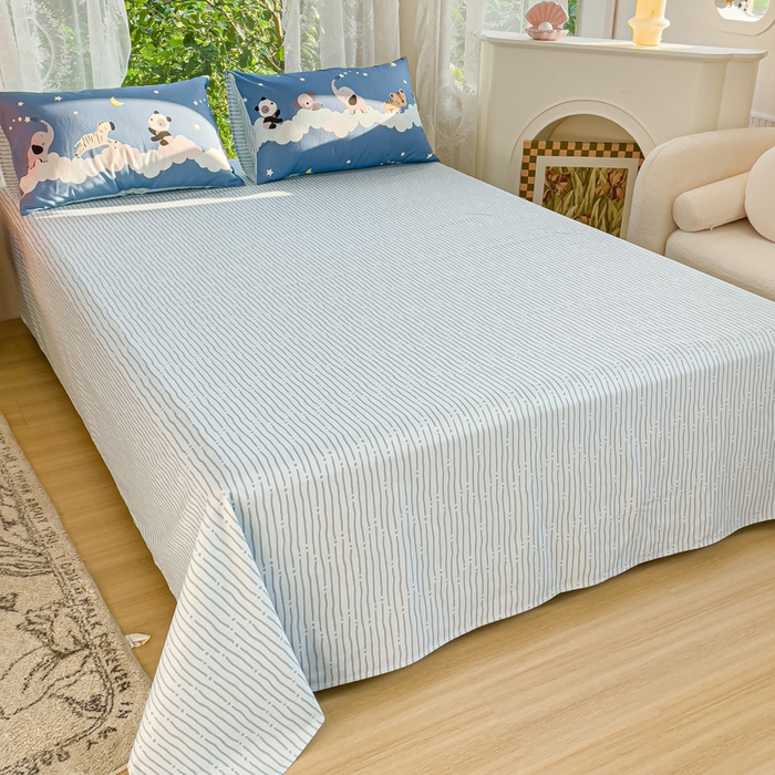 91家纺网 家纺一手货源 找家纺 感遇家纺 2023新款全棉印花四件套 疯狂动物城