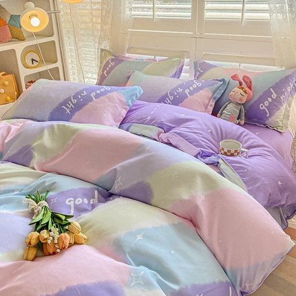 91家纺网 家纺一手货源 找家纺 （总）卡斯诺 2025新款植物羊绒磨毛四件套