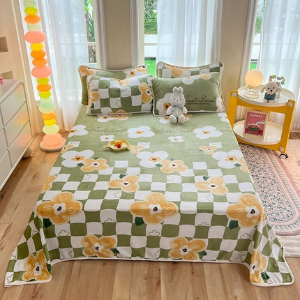 91家纺网 家纺一手货源 找家纺 （总）眠博士 2023新款包边印花床单场景一