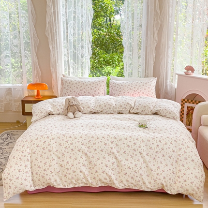 91家纺网 家纺一手货源 找家纺 （总）感遇家纺 2023新款全棉印花四件套