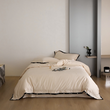 91家纺网 家纺一手货源 找家纺 （总）2025新款100支全棉澳棉刺绣-香风系列四件套