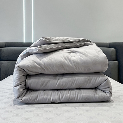 91家纺网 家纺一手货源 找家纺 （总）头等舱 2023新款润棉贡缎大提花A类20大豆抗菌秋冬被（基础款）