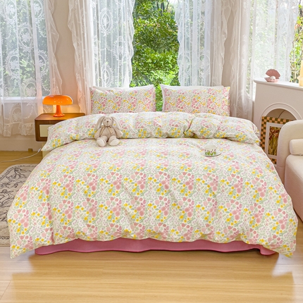 91家纺网 家纺一手货源 找家纺 （总）感遇家纺 2023新款全棉印花四件套