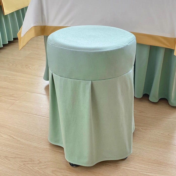 91家纺网 家纺一手货源 找家纺 不打烊家纺 2023新款欧洲尼金玉满堂床罩四件套 浅绿色