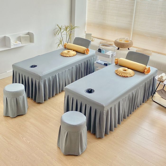 91家纺网 家纺一手货源 找家纺 不打烊家纺  2023新款欧洲尼莫兰迪床罩四件套 灰色