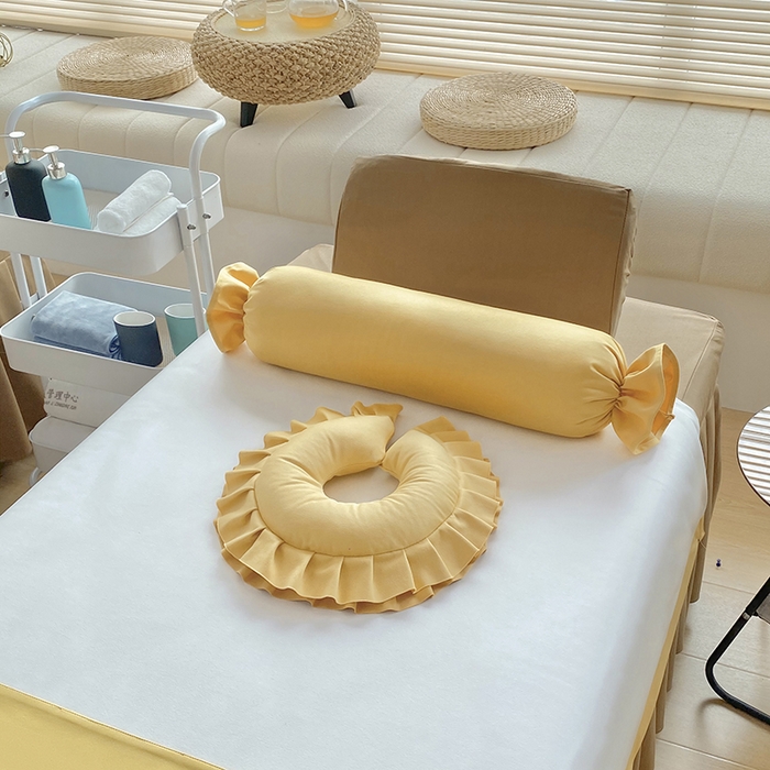 91家纺网 家纺一手货源 找家纺 不打烊家纺 2023新款欧洲尼金玉满堂床罩四件套 驼色