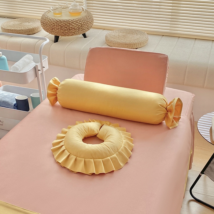 91家纺网 家纺一手货源 找家纺 不打烊家纺  2023新款欧洲尼莫兰迪床罩四件套 玉色