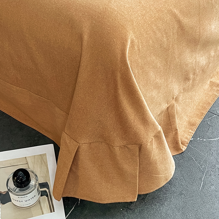 91家纺网 家纺一手货源 找家纺 乐视 2024新款全棉喷气磨毛四件套 巴克曼-橙