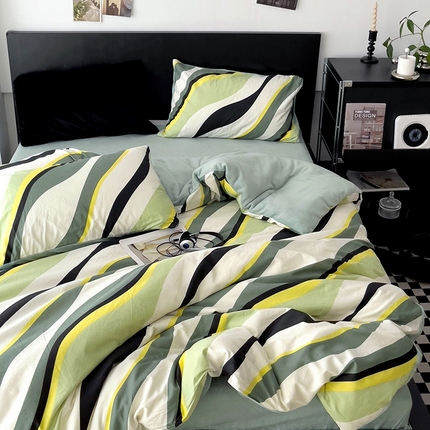 91家纺网 家纺一手货源 找家纺 （总）梦家居 2023 秋冬新品全棉加牛奶绒四件套