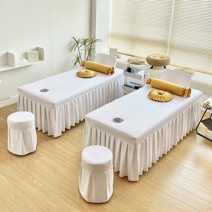 91家纺网 家纺一手货源 找家纺 不打烊家纺  2023新款欧洲尼莫兰迪床罩四件套 米白色