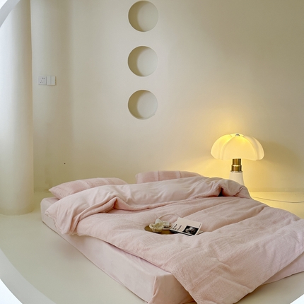 91家纺网 家纺一手货源 找家纺 （总）例外Home 2023新款兔毛皮草绒四件套-摩登系列