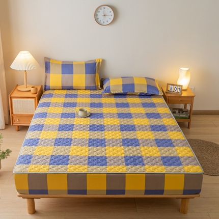 91家纺网 家纺一手货源 找家纺 （总）乐视 2024新款A类母婴无印良品磨毛床笠夹棉床笠