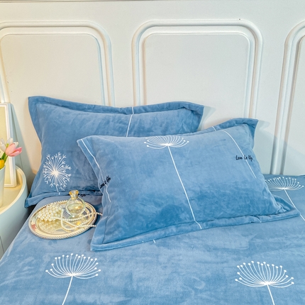 518家纺 2025新款A类款臻棉绒单品枕套 约定