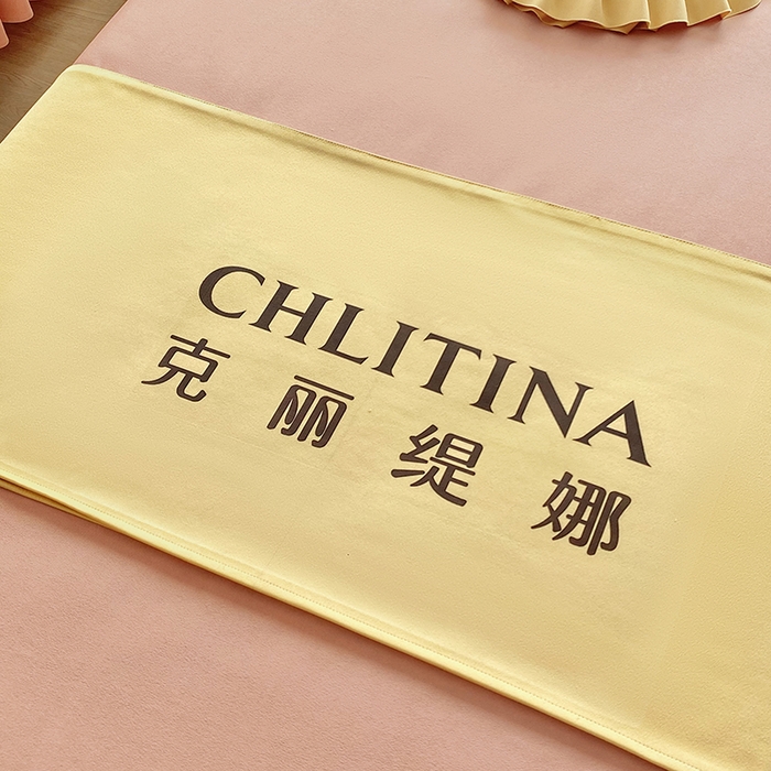 91家纺网 家纺一手货源 找家纺 不打烊家纺  2023新款欧洲尼莫兰迪床罩四件套 玉色