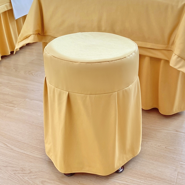 91家纺网 家纺一手货源 找家纺 不打烊家纺  2023新款欧洲尼莫兰迪床罩四件套 杏黄色