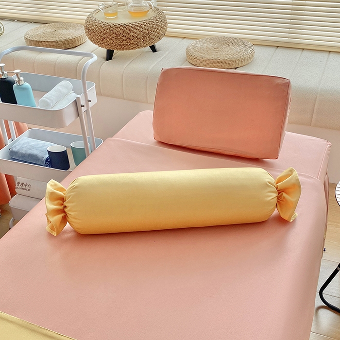 91家纺网 家纺一手货源 找家纺 不打烊家纺  2023新款欧洲尼莫兰迪床罩四件套 玉色