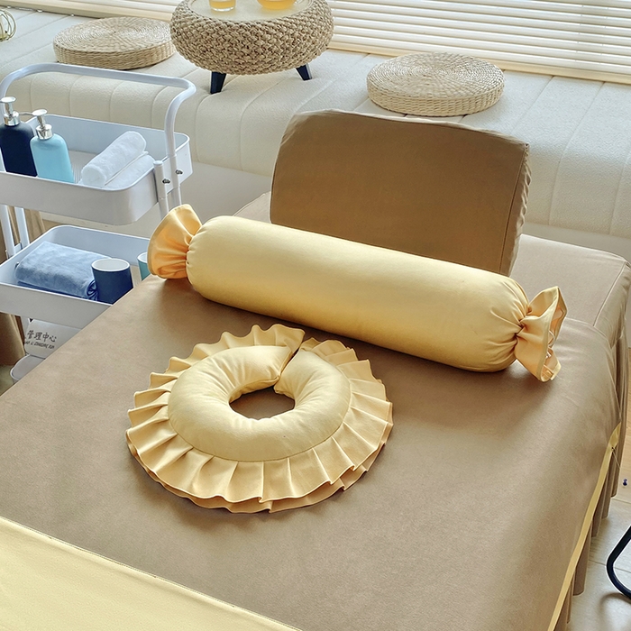 91家纺网 家纺一手货源 找家纺 不打烊家纺  2023新款欧洲尼莫兰迪床罩四件套 驼色