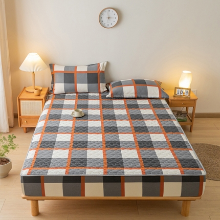 91家纺网 家纺一手货源 找家纺 （总）乐视 2024新款A类母婴无印良品磨毛床笠夹棉床笠