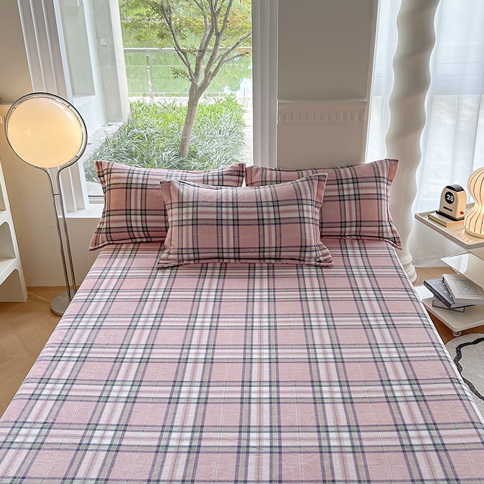 91家纺网 家纺一手货源 找家纺 2024秋冬新款牛奶绒单被套 和颜悦色