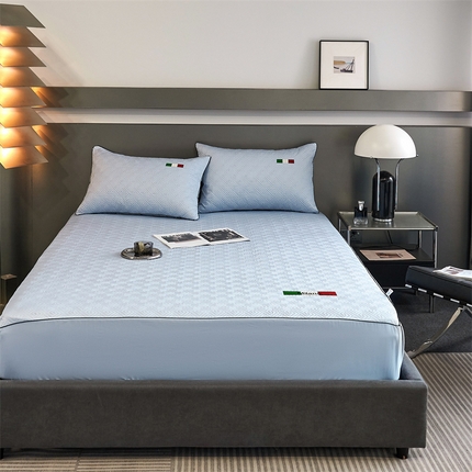 91家纺网 家纺一手货源 找家纺 （总）八十八家纺2023新款大豆纤维夹棉床笠 