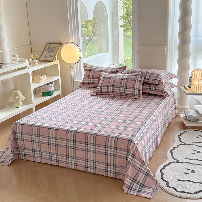 91家纺网 家纺一手货源 找家纺 胜权2024牛奶绒床单 和颜悦色