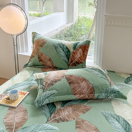 胜权2024牛奶绒枕套 莫奈