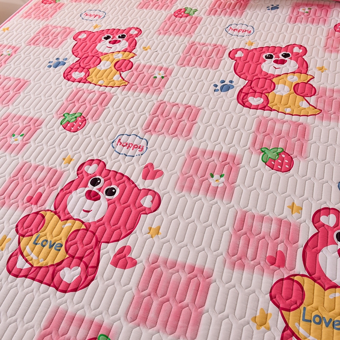 91家纺网 家纺一手货源 找家纺 （总）床笠人家 2025新款A棉B绒-双面防水护理垫大床款