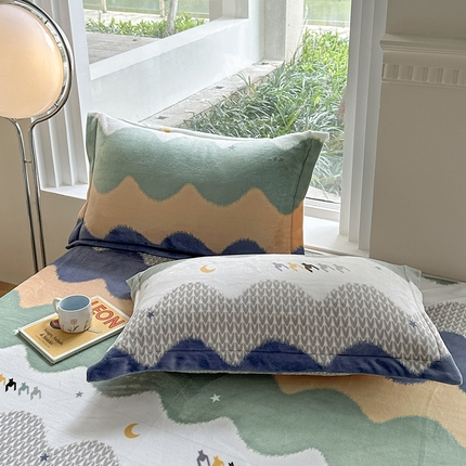 91家纺网 家纺一手货源 找家纺 （总）胜权2024牛奶绒枕套