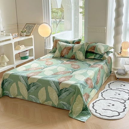 胜权2024牛奶绒床单 莫奈