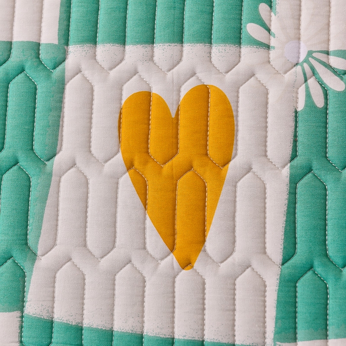 91家纺网 家纺一手货源 找家纺 床笠人家 2025新款A棉B绒-双面防水护理垫大床款 唯一的爱