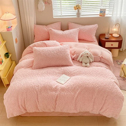 91家纺网 家纺一手货源 找家纺 （总）名兮 2023新款兔毛绒被套