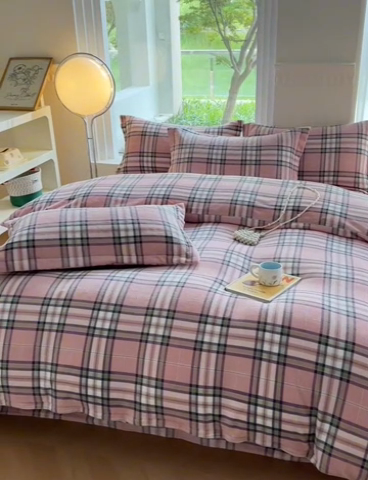 91家纺网 家纺一手货源 找家纺 胜权2024牛奶绒床单 和颜悦色