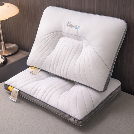 91家纺网 家纺一手货源 找家纺 （总）贵夫人 2023新款V6零压乳胶护颈枕