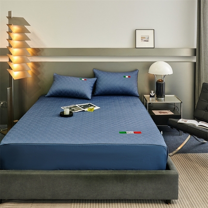 91家纺网 家纺一手货源 找家纺 （总）八十八家纺2023新款大豆纤维夹棉床笠 