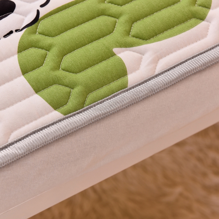 91家纺网 家纺一手货源 找家纺 床笠人家 2025新款A棉B绒-双面防水护理垫儿童床 莉莉兔