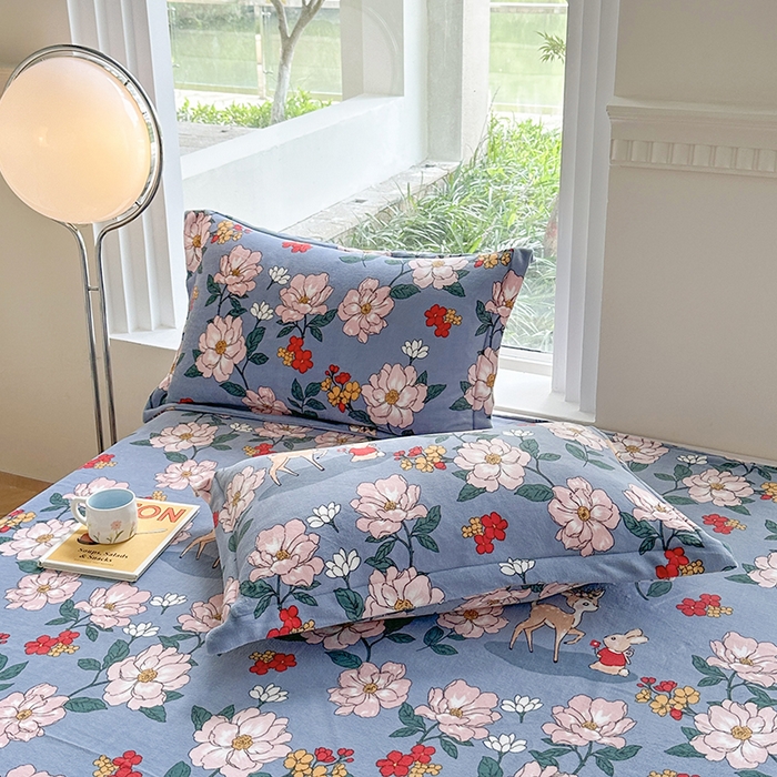 91家纺网 家纺一手货源 找家纺 胜权2024牛奶绒枕套 海伦娜