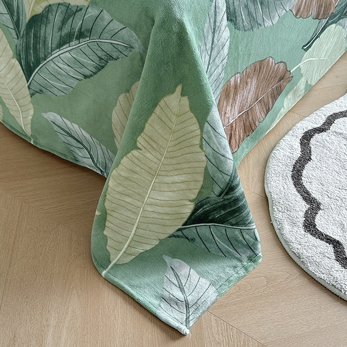 91家纺网 家纺一手货源 找家纺 胜权2024牛奶绒床单 莫奈