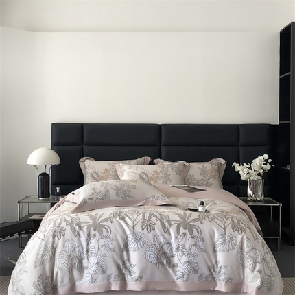 91家纺网 家纺一手货源 找家纺 时亿家居 2023新款金太阳天丝棉磨毛四件套 情调