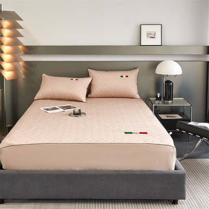 91家纺网 家纺一手货源 找家纺 （总）八十八家纺2023新款大豆纤维夹棉床笠 