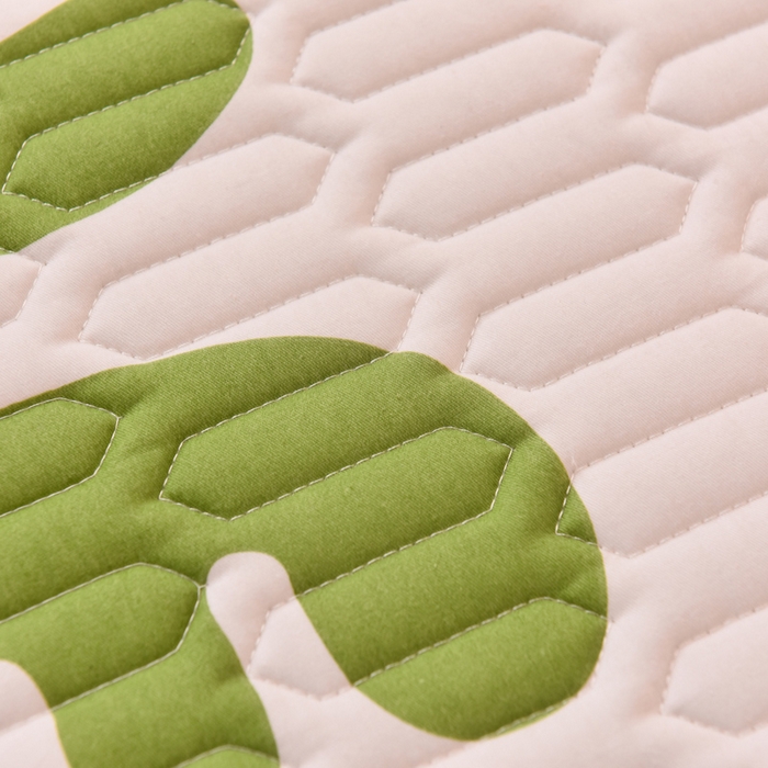 91家纺网 家纺一手货源 找家纺 床笠人家 2025新款A棉B绒-双面防水护理垫儿童床 莉莉兔