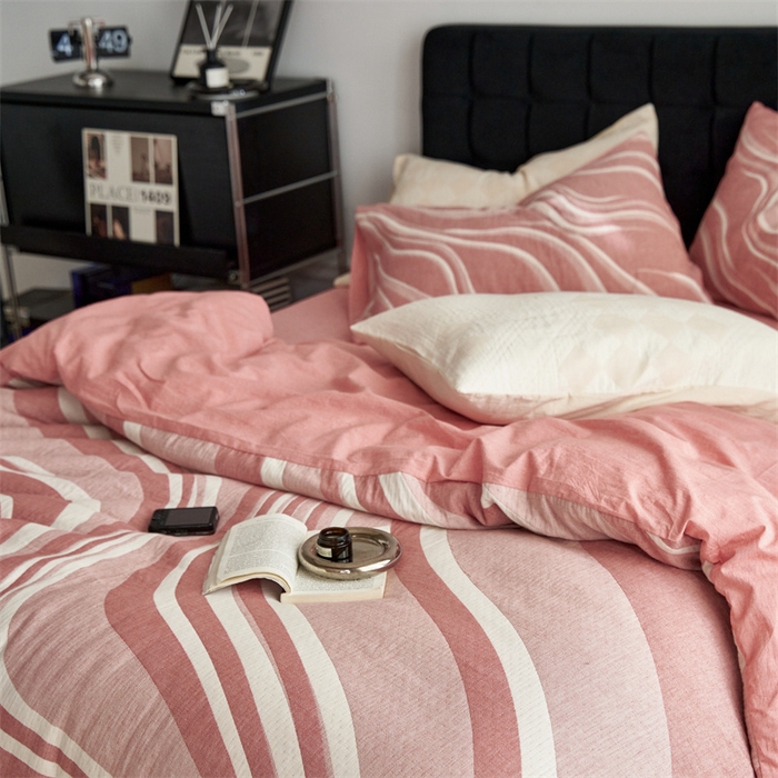 91家纺网 家纺一手货源 找家纺 （总）安莱生活 2023新款A类空气层双层纱大提花青空如璃系列