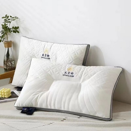 亦帆枕芯 2023新款太空舱针织棉乳胶护颈枕 1000克