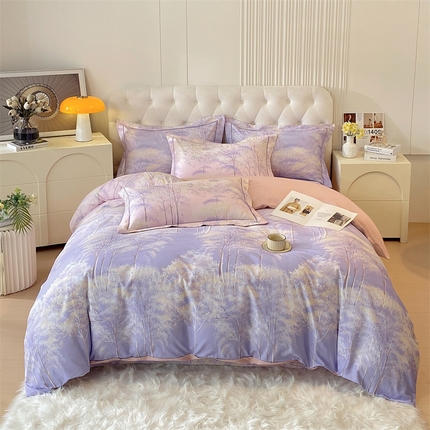 91家纺网 家纺一手货源 找家纺 （总）凯磊家纺 新款磨毛AB版四件套