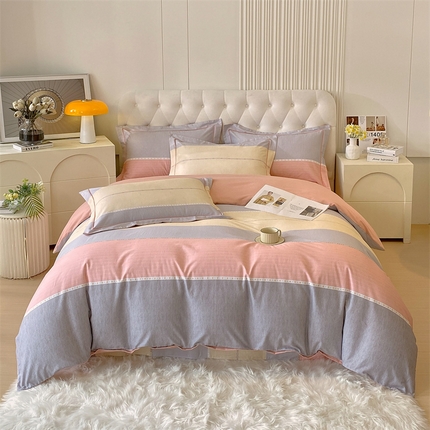 91家纺网 家纺一手货源 找家纺 （总）凯磊家纺 新款磨毛AB版四件套