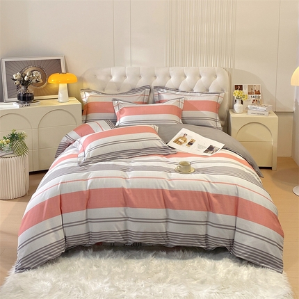 91家纺网 家纺一手货源 找家纺 （总）凯磊家纺 新款磨毛AB版四件套