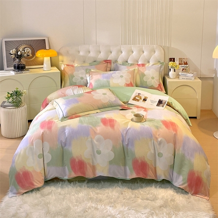 91家纺网 家纺一手货源 找家纺 （总）凯磊家纺 新款磨毛AB版四件套