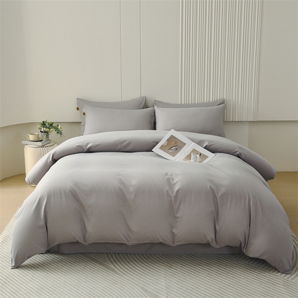 91家纺网 家纺一手货源 找家纺 （总）凯磊家纺 2025纯棉纯色磨毛-四件套