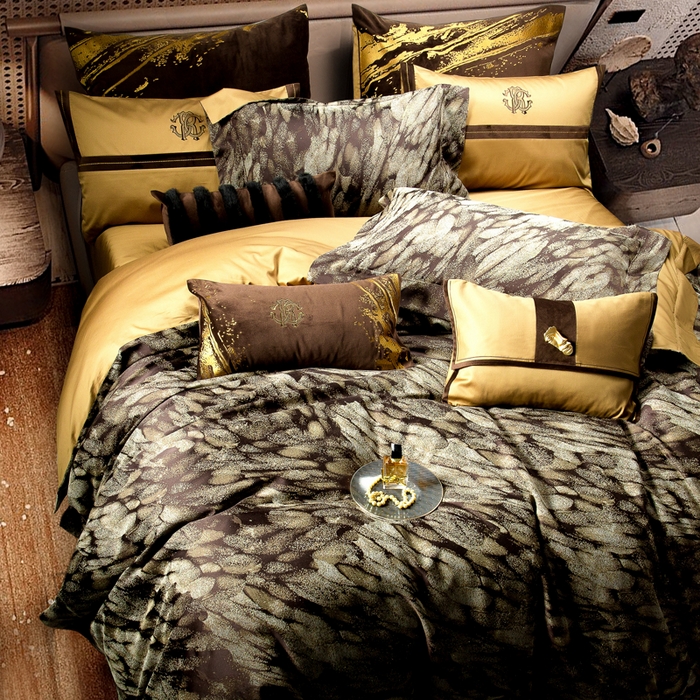 91家纺网 家纺一手货源 找家纺 至爱今生 新款锦缎色织多件套 蒂梵尼